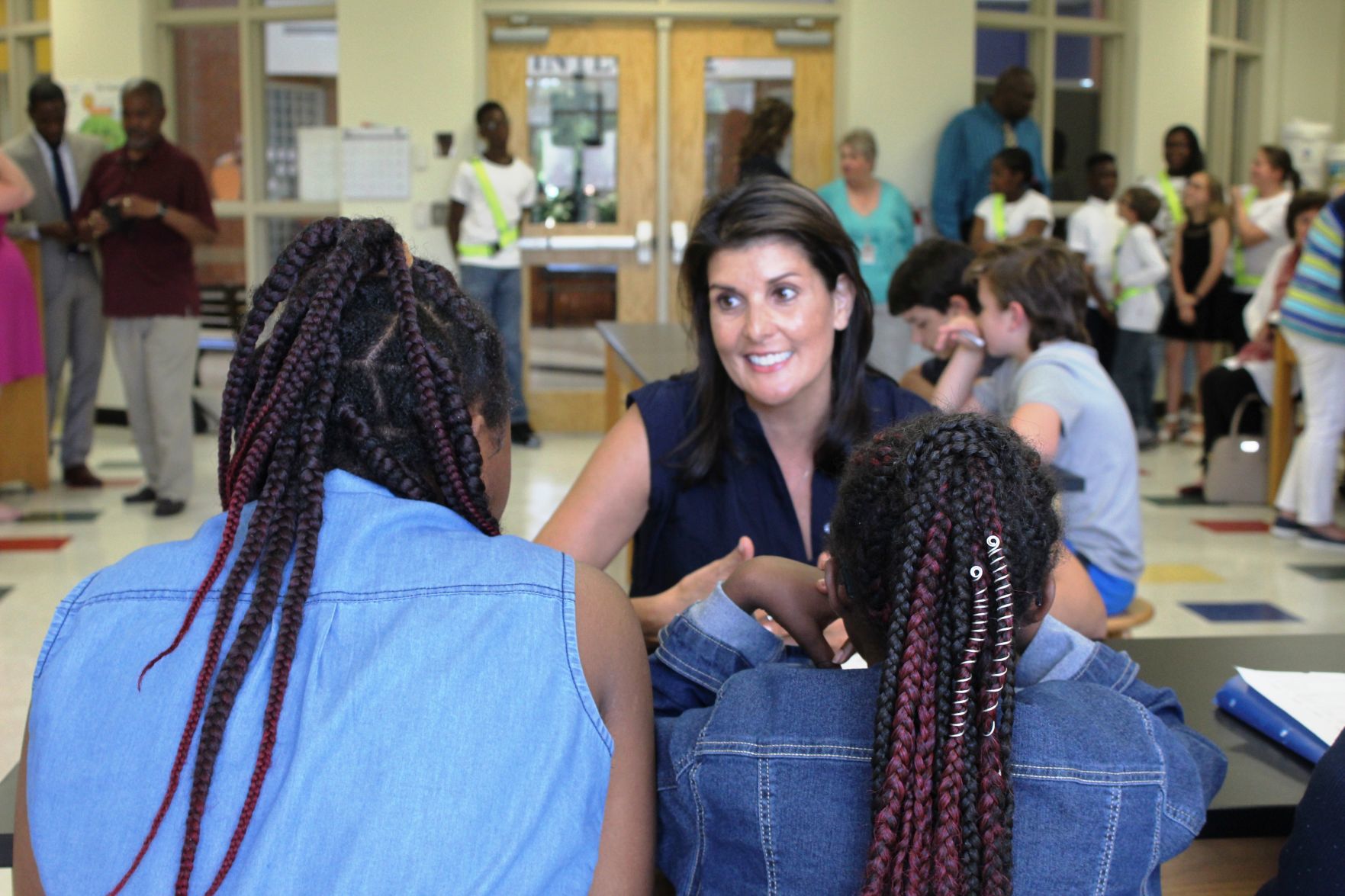 Ambassador Nikki Haley visits Richard Carroll Elementary